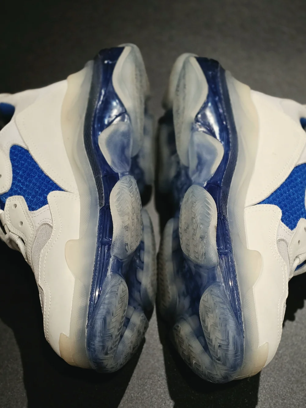 Balenciaga Triple S. White & Blue Chunky Sole Men’s Sneakers